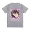 2025 Summer Save The EnvironUnisext Eat Plastic Cute Cat Graphic T Shirt Funny Unisex Women ONeck 100 Pure Cotton Printed Tshirt
