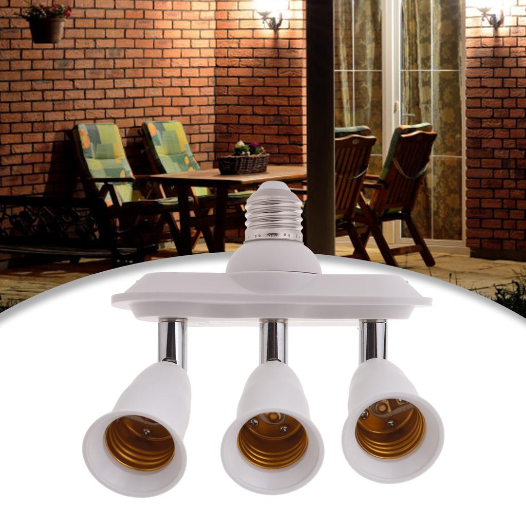 3/4/5-в-1 E27 на E27 основание лампы напольная лампа разветвитель патрон адаптер держатель регулируемый удлинитель патрона лампы 110-265 В