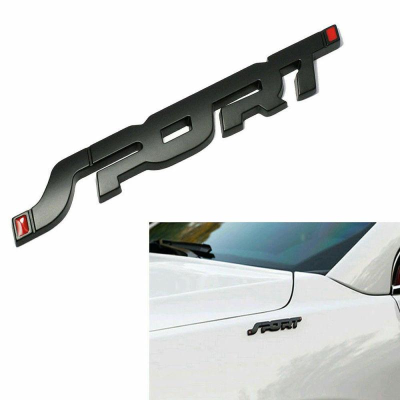 Автомобильный металлический 3D спортивный логотип, эмблема, значок, наклейка на багажник, брызговик, наклейка, аксессуары