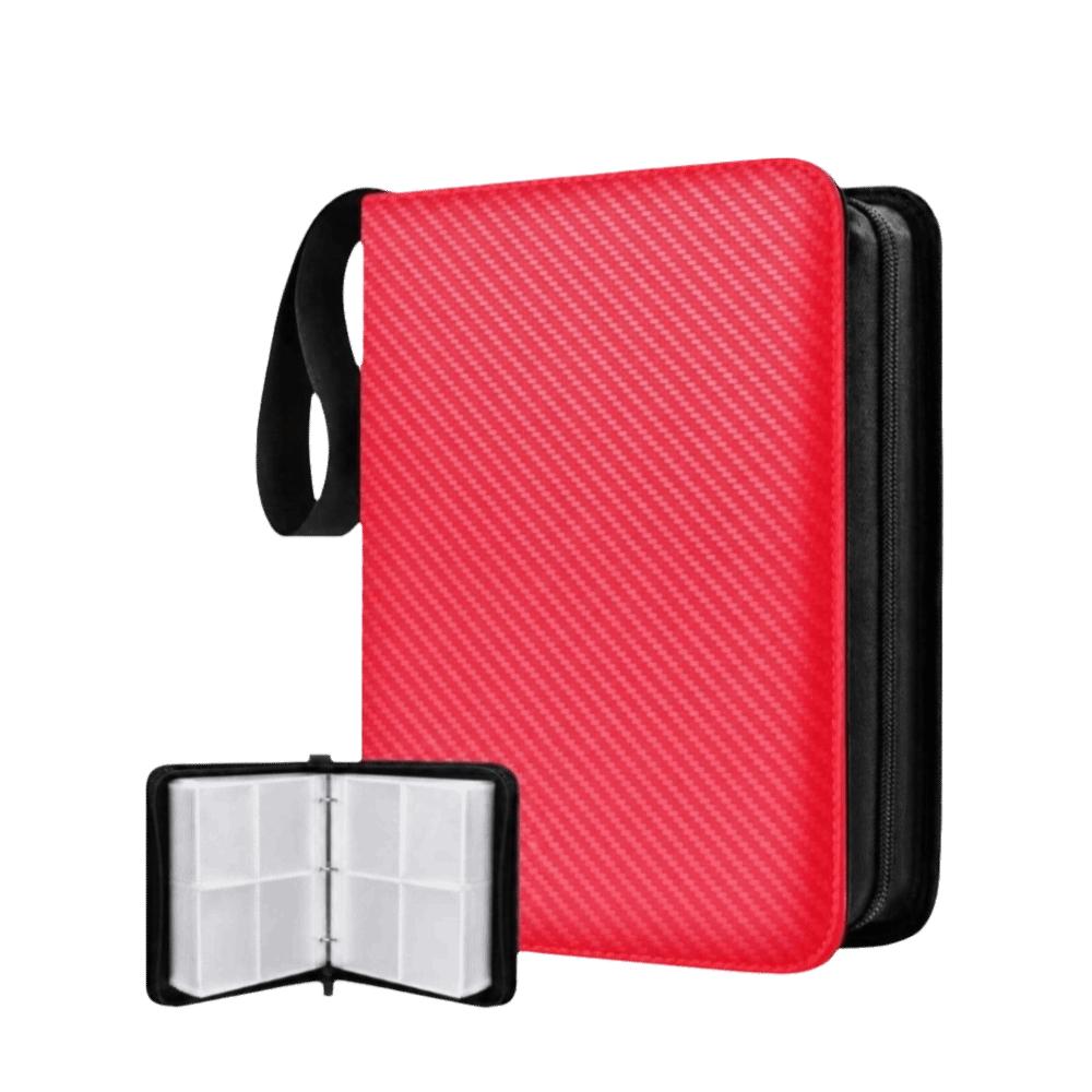 with 50 Sheets Card Binder Holder PU Leather Mini Card Binder Photocard Holder Card Collection