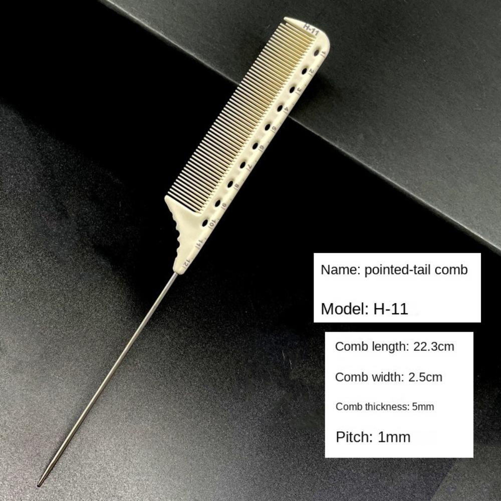 Профессиональная расческа для стрижки волос, антистатическая расческа для салона, лазерная расческа для волос