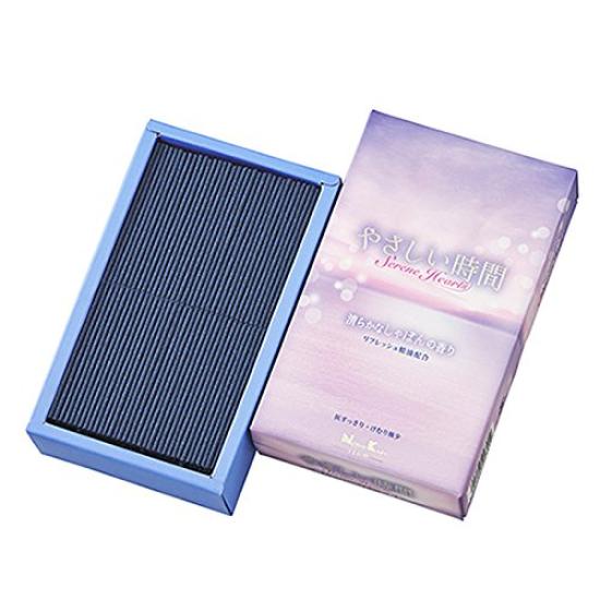 Nippon Kodo Gentle Time Serene Hearts Мыло Аромат 24801 Синий 0.18 кг Благовония Низкий Дым 20 Минут 24801