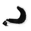 Handmade Plush Cat Ear Headband and Fox Tail Cosplay Prop for Anime Conventions
