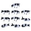 Model Railway Black & White Cow HO/OO Gauge 00 Cows High Quality