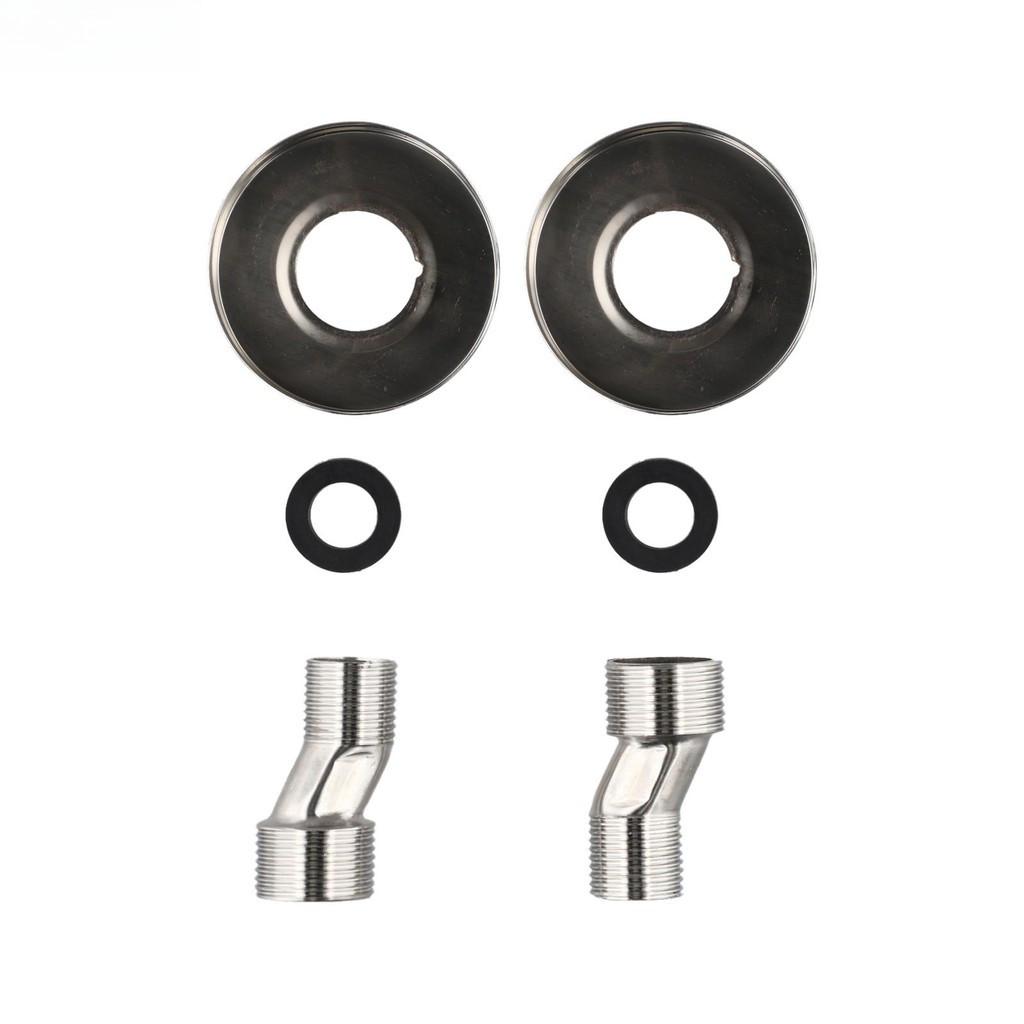 Бытовой двухпозиционный смеситель для душа, серебряный смеситель для горячей и холодной воды, латунный кран для ванны