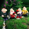 Home Courtyard Decoration Garden Ornaments Lawn Figurine Moss Micro Landscape Dwarf Figurines
