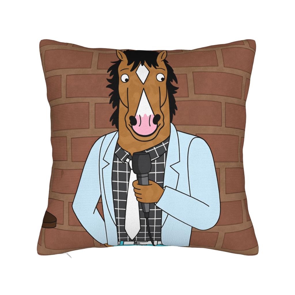 Аниме Наволочка B-BoJack H-Horsemans Мягкая Наволочка Для Дивана Кушетки Кровати Гостиной Милые Смешные Наволочки