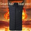Unisex Smart Heated Vest with 21-Zone Temperature Control for Winter
