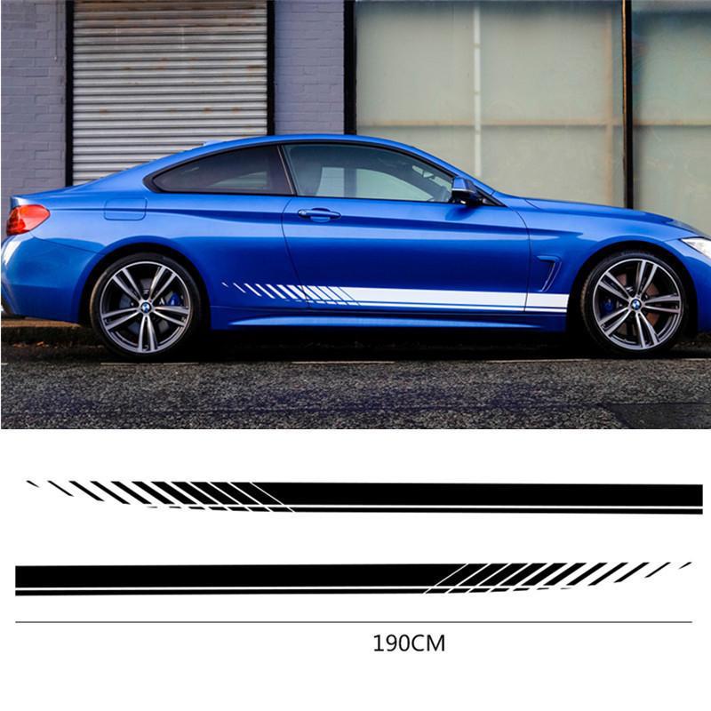 Универсальные наклейки на боковые пороги спортивных автомобилей: Персонализированный декоративный чехол от царапин