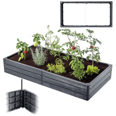 Овощная грядка Поднятая грядка Садовый ящик Клумба 150x75см