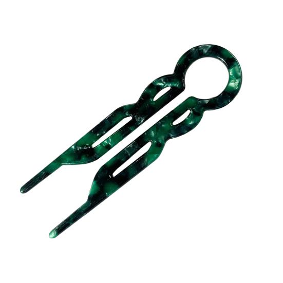 U-образная ацетатная заколка для волос, легкая, нескользящая, длинная, густая, шпилька для волос, французский пучок, аксессуары для волос для женщин и девочек