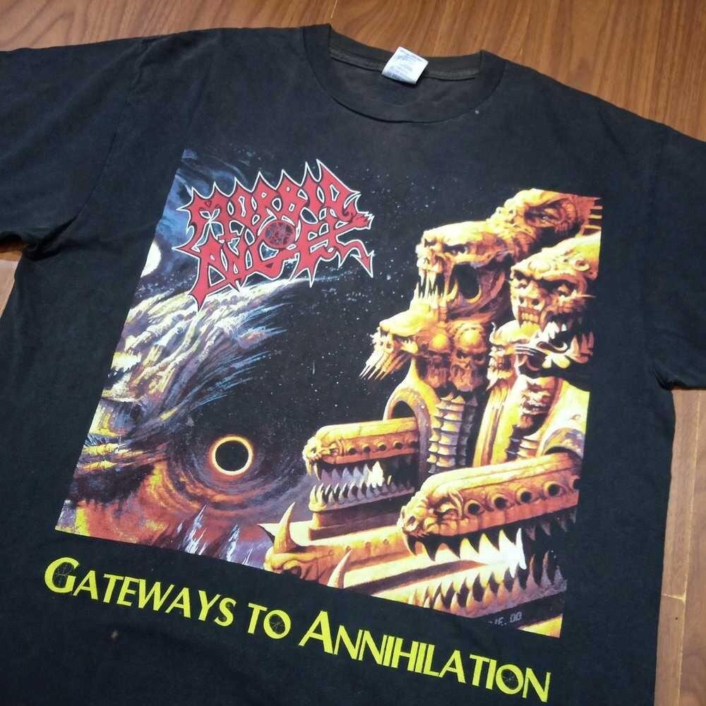 Винтажная футболка Morbid Angel Gateway To Annihilation Унисекс Концертная S до 5Xl El526