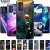 Для чехла TCL 30 SE Силиконовый Звездное Пространство ТПУ Мягкие Задние Чехлы Для TCL 305 Чехол Мраморно-Расписной для TCL 30SE TCL305 Модные Сумки