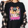 Футболка Saja Boys Kpop Охотники на демонов Подарок для женщин, Унисекс футболка Saja Boys Huntrix Pin Tee