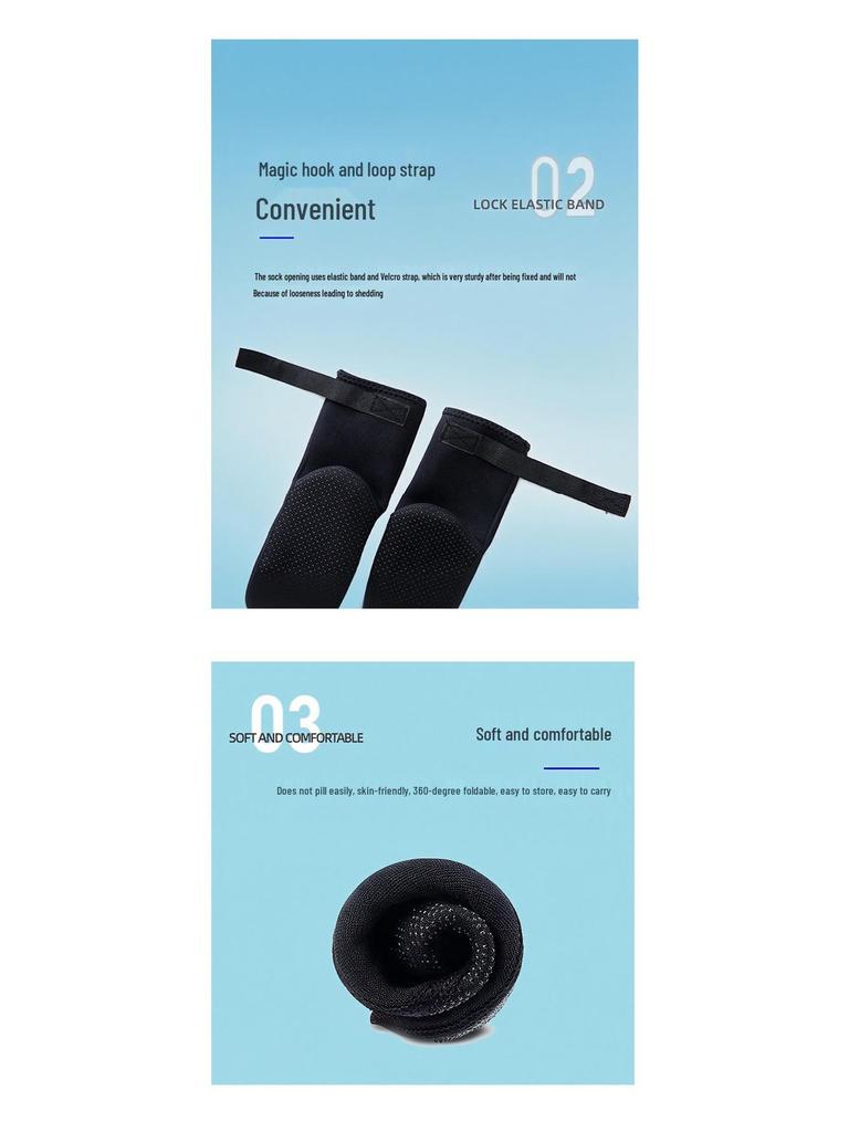 Носки для дайвинга и снорклинга 3 мм, нескользящие, теплые и износостойкие, длинные/короткие, идеально подходят для пляжных и водных видов спорта.