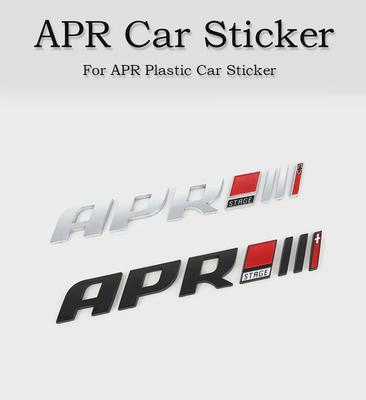 3D логотип APR, автомобильные наклейки, авто значок, эмблема, наклейка для APR Stage, логотип A4L Q5 S5 Golf R6 7 Scirocco R20 GTI, стиль
