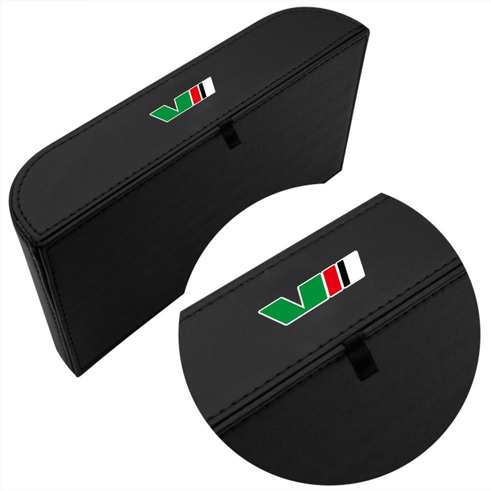 OBDI6 1PC PU Leather Tissue Box Car Tissue Box Interior Storage Box For Skoda Kodiaq Octavia 2 3 Yeti Karoq Rapid Fabia S A5 Kamiq VII