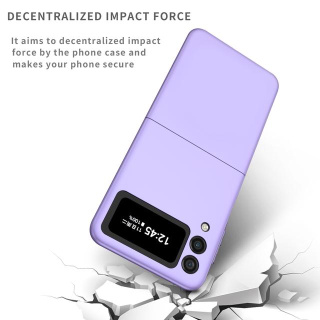 Противоударный нескользящий чехол для мобильного телефона Samsung Galaxy Z Flip3 Flip 4 Flip4 5g Flip 3, противоударный защитный чехол Fundas
