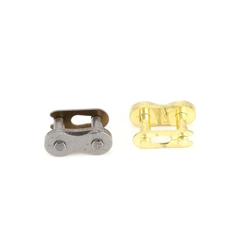 Gold/black 10 pcs 420 Chain Master Link For 50cc-150cc Motorcycle Dirt pit bike ATV Quad Accessories