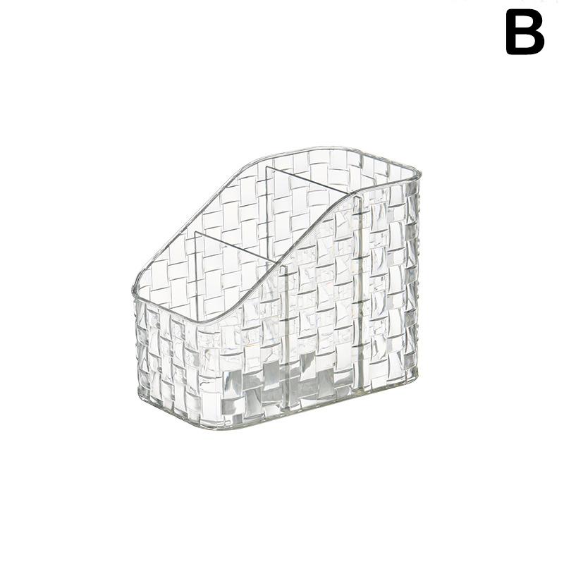Прозрачный акриловый держатель для кистей для макияжа, настольный органайзер для косметики, коробка для хранения помады, подставка для лака для ногтей, футляр для ювелирных изделий