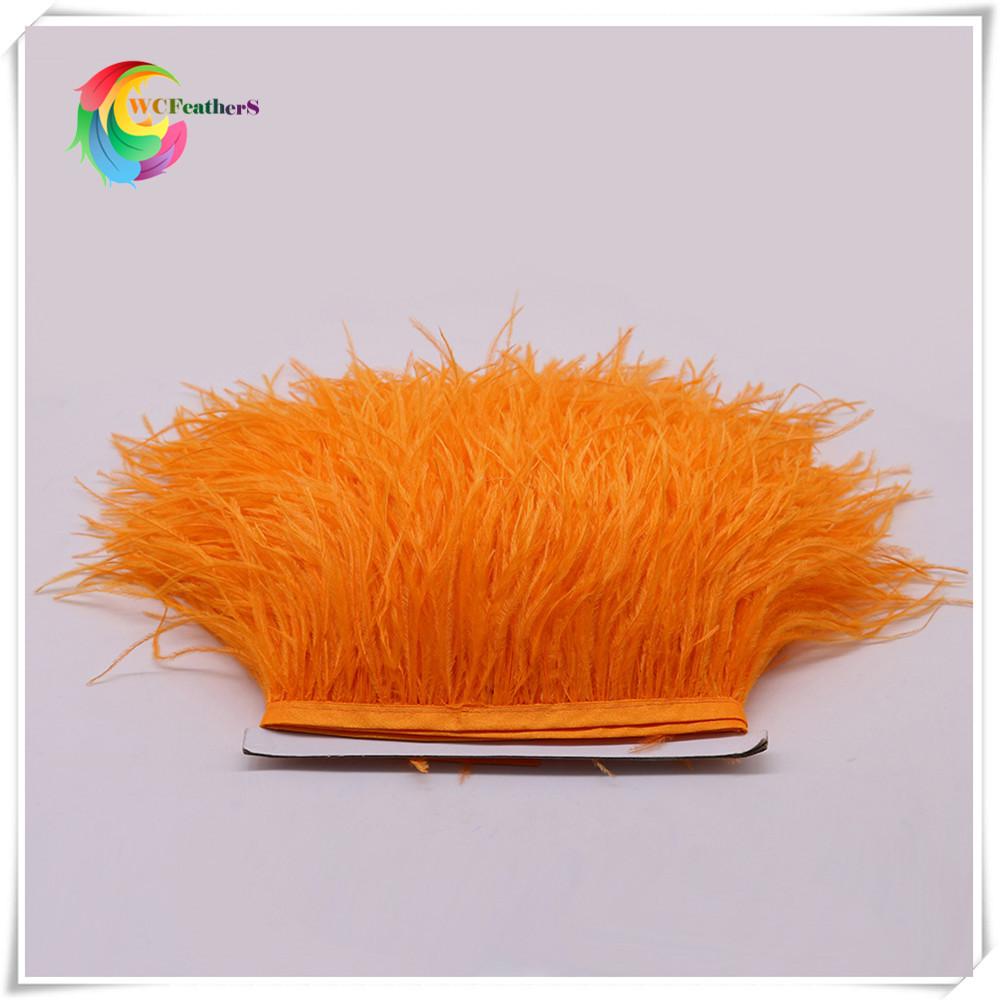 1 метр 32 цвета Натуральное страусиное перо Отделка высота 8-10см перья лента для DIY украшения свадебного платья для вечеринки