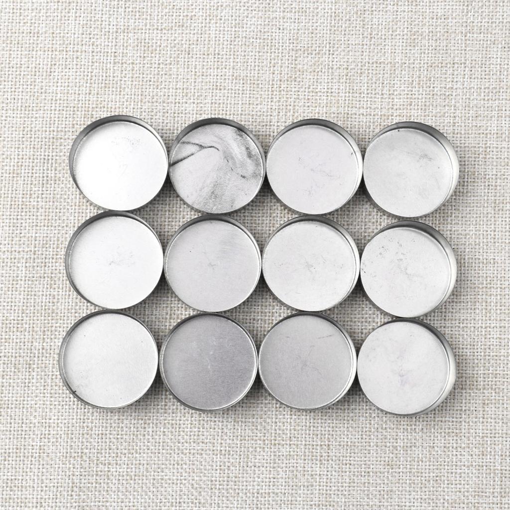 12 Pcs Mini Candle Jars Round Metal Candle Cups Tea Light Tins DIY Tealight Holders Home Decor DIY Handmade Candle Containers