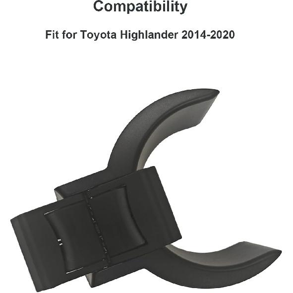 Cup Holder ert Divider Fit for Toyota Highlander 2014 2015 2016 2017 2018   Replaces Part # 55618-0E200-C0