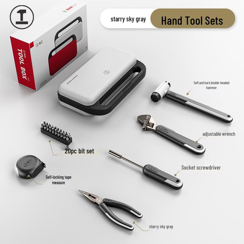 Многофункциональный набор инструментов «Зеленый Лес»: Полный набор для ремонта по дому и для электрика