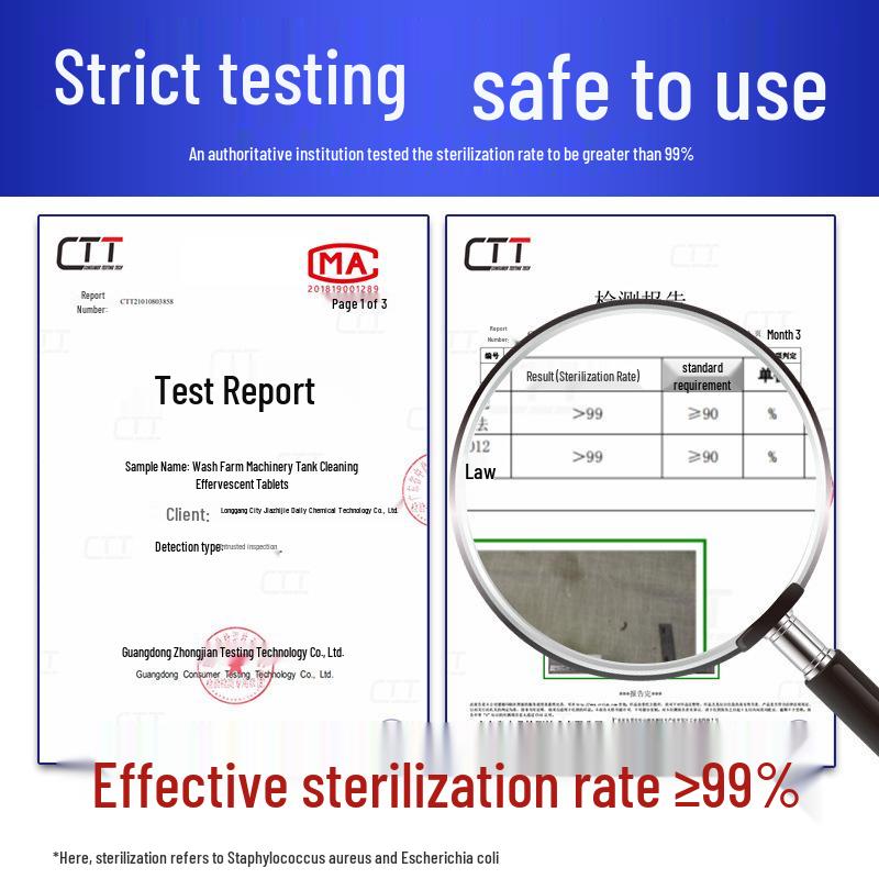 Шипучие таблетки для очистки стиральной машины - Стерилизуют, дезинфицируют и удаляют накипь в полностью автоматических барабанных машинах