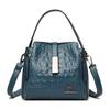 Crocodile Pattern Leather Bag for Women  Feminine Shoulder Bag  Crossbody Bag
