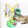 Игрушки для кошек, Палочки-дразнилки для кошек в виде мышек, Шарики с колокольчиком, Кошачьи вертушки, Шарики на треке, Гаджеты-дразнилки для кошек, Игрушки для кошек, Саморазвлекающие шарики-дразнилки для кошек