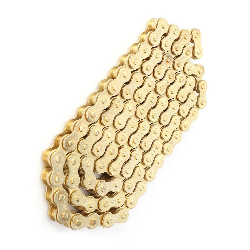 Мотоцикл 96 звеньев 420 приводная цепь для 50 110 125cc PIT квадроциклы для мотоциклов для езды по бездорожью картинг