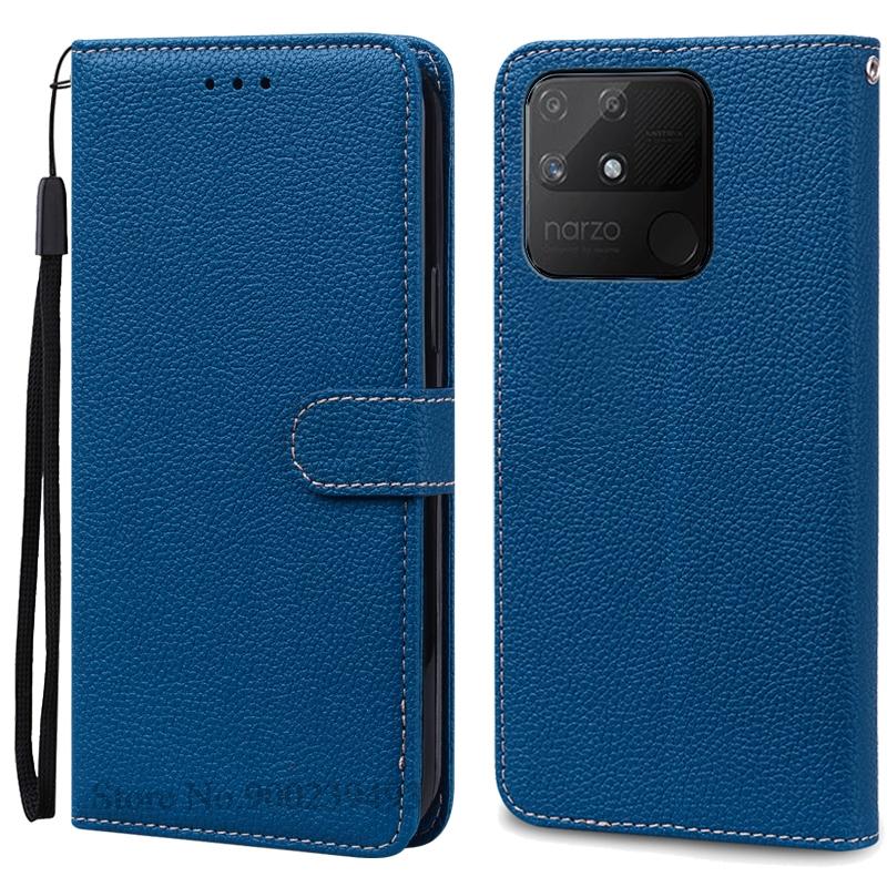 Narzo 50A чехол для Realme Narzo 50A чехол-кошелек кожаный флип-чехол для Realme Narzo 50A чехол телефонная книга чехол Coque Fundas