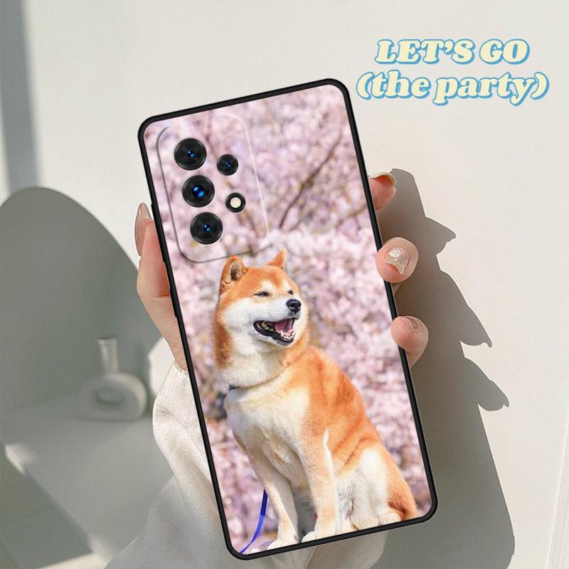 Забавный милый пес Акита чехол для телефона Для Samsung Galaxy A42 A31 A40 A51 A71 A32 A80 A91 A52 A72 A73 A20e A21S A50 A70 A11 A12 Чехол