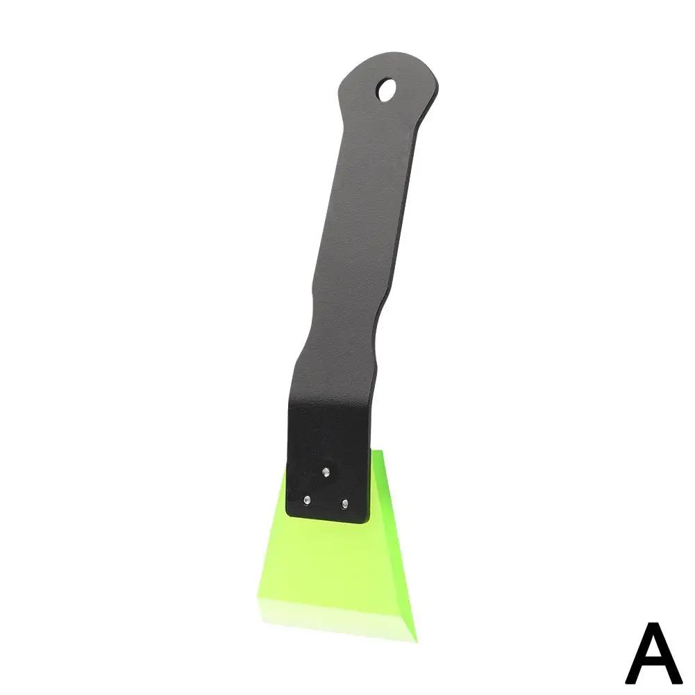 Высококачественный мягкий резиновый скребок с металлической ручкой для обертывания автомобиля, быстрая очистка, лопата для уборки снега, инструменты G4A7