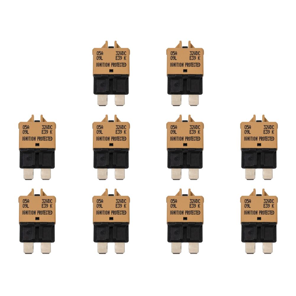 2-30 шт. 5/7,5/10/15/20/25/30A DC28V ручной сброс предохранитель адаптер автоматический выключатель ATC ножевой предохранитель для морского ралли автомобильная лодка