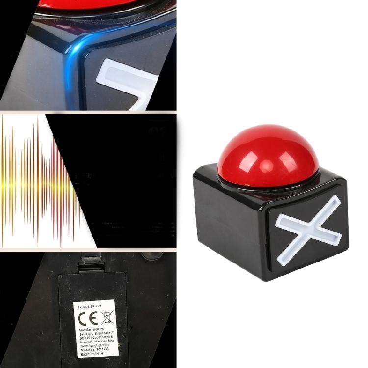 Удобный игровой buzzer-сигнализатор, кнопка-ответ, простой в использовании и долговечный