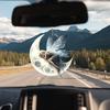 Автомобильный кулон 2D акриловый красочный лунный фейский шарм украшение для автомобиля легкое подвесное украшение для транспортного средства