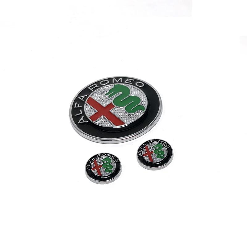 Alfa Romeo Giulia Stelvio car multimedia center control knob decorative sticker switch knob decorative accessories zq8
