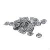 50pcs Tree Of Life Silver Charms For Jewelry Making Yoga Bracelets