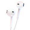 with Mic Wired Phone Earphone Round Head Mic Headphones Sport Earphones Wired Headset  Mobile Phone