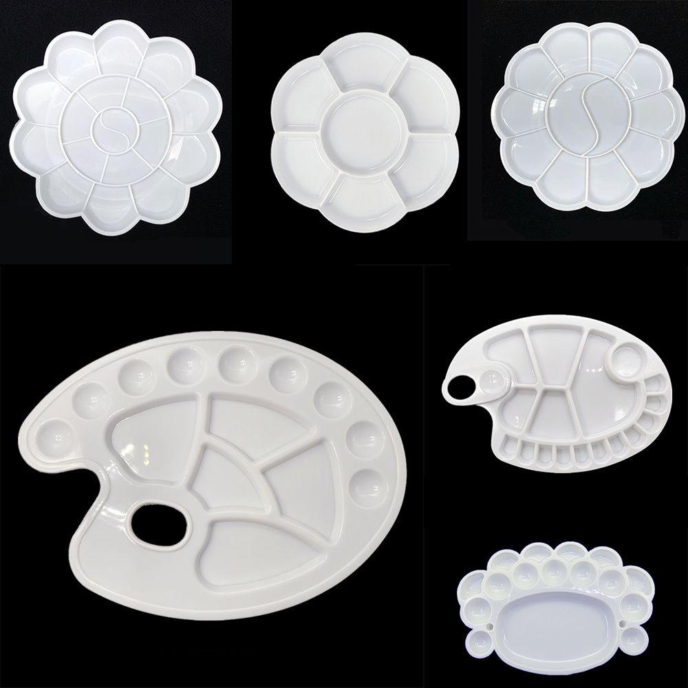 Gift Painting Supplies Alternatives Paint Art Paint Tray Plastic Palette Round Palette Watercolor