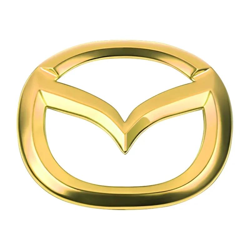 1 шт. ABS Наклейка на центральную эмблему руля автомобиля для Mazda 3 CX3 CX4 CX5 CX7 CX8 CX9 CX30 RX7 Atenza Axela Декор интерьера