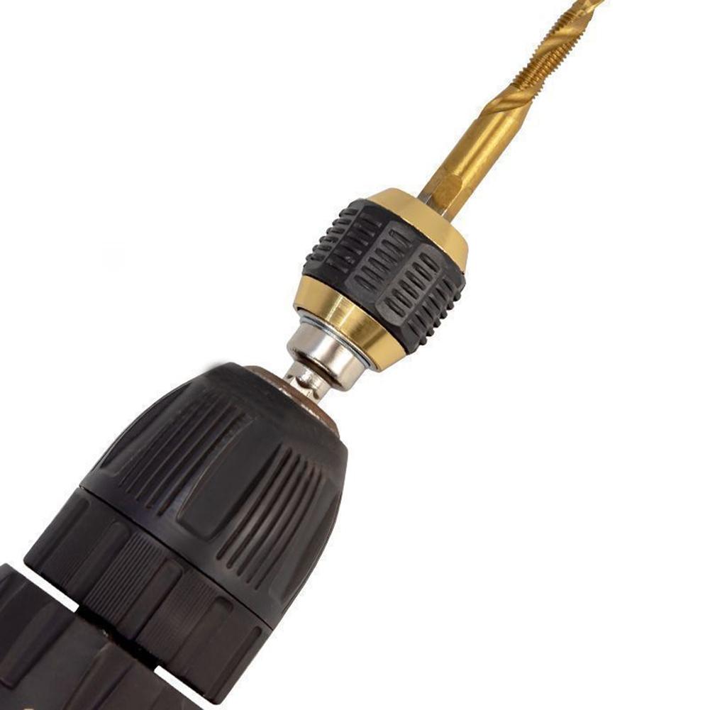 60mm Drill Chuck Screwdriver Set Hex Shank Quick Change Adapter Double Head Screwdriver Bit For Electric Screw Driver