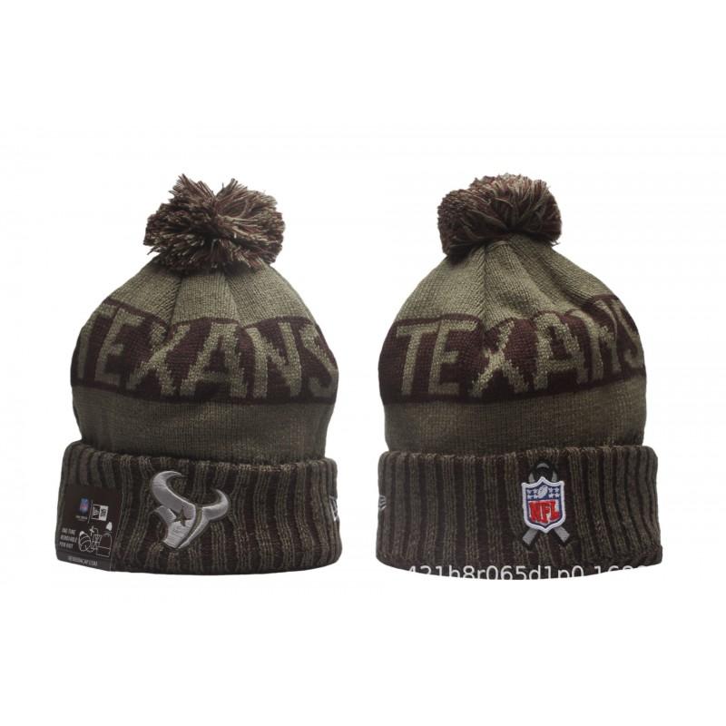 Knitted Hockey Beanie Hat Men Women Winter Warm Adjustable Cap With Embroidered Letters