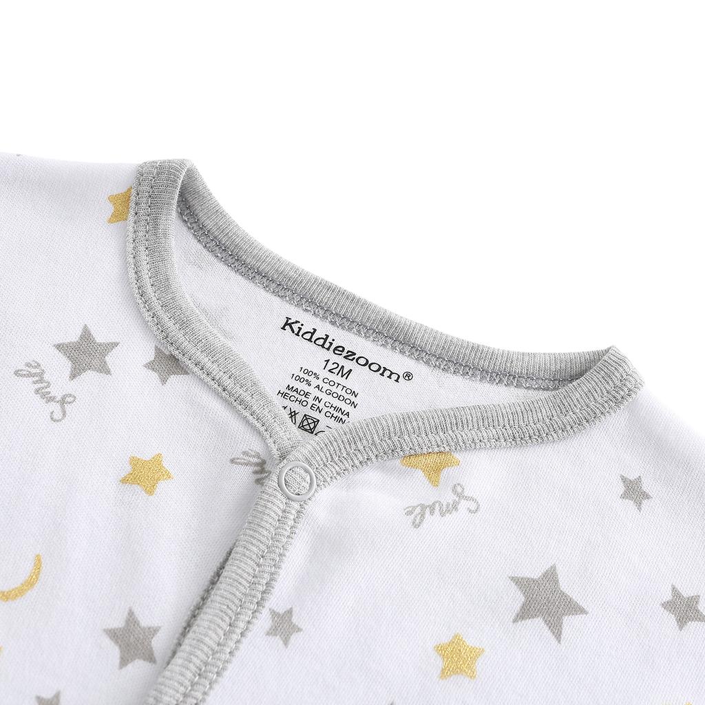 Yellow Stars Newborn Clothes Fashion Long Sleeve Romper Baby Boy Clothing Cotton Baby Bodysuits Jumpsuits