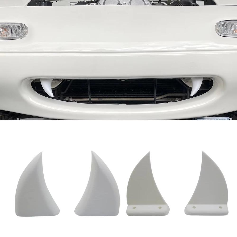 Universal Bumper Decor Vampire Teeth 3D Car Teeth Sticker New Car Vampire Teeth Decor