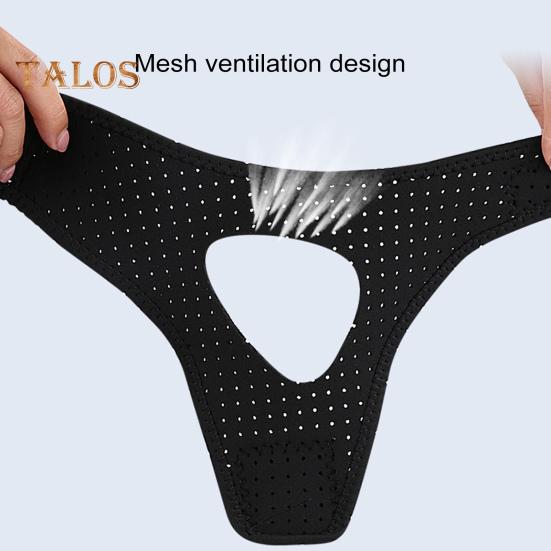 Ремешок для подбородка от храпа, регулируемый, дышащий, удерживающий рот закрытым, универсальный, для мужчин и женщин, средство для сна, ремешок для челюсти от храпа, корректор дыхания