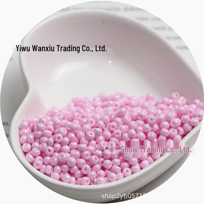 Стеклянные бусины-бисер однотонные 3 мм для изготовления украшений ручной работы и DIY-поделок