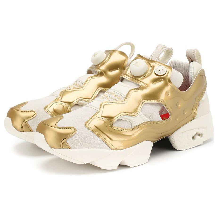 Reebok Instapump Fury OG MU Sports Retro Low-Top Lifestyle Shoes Unisex Sneaker Liquid-Gold DV8272